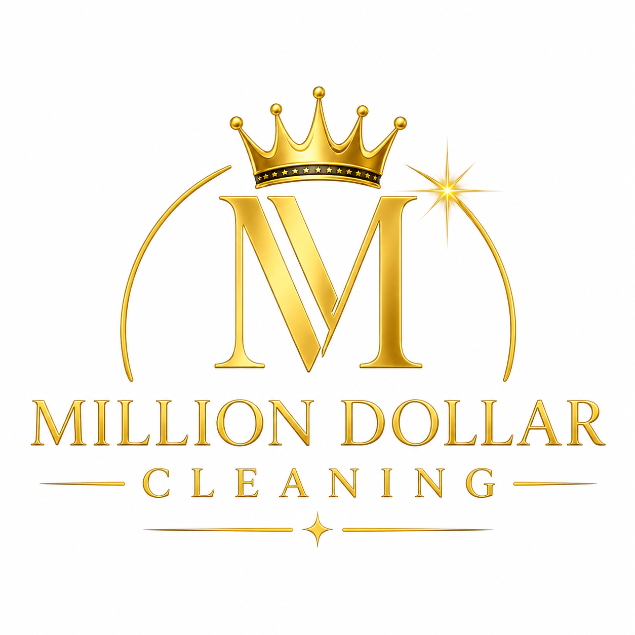 Million Dollar Cleaning logo